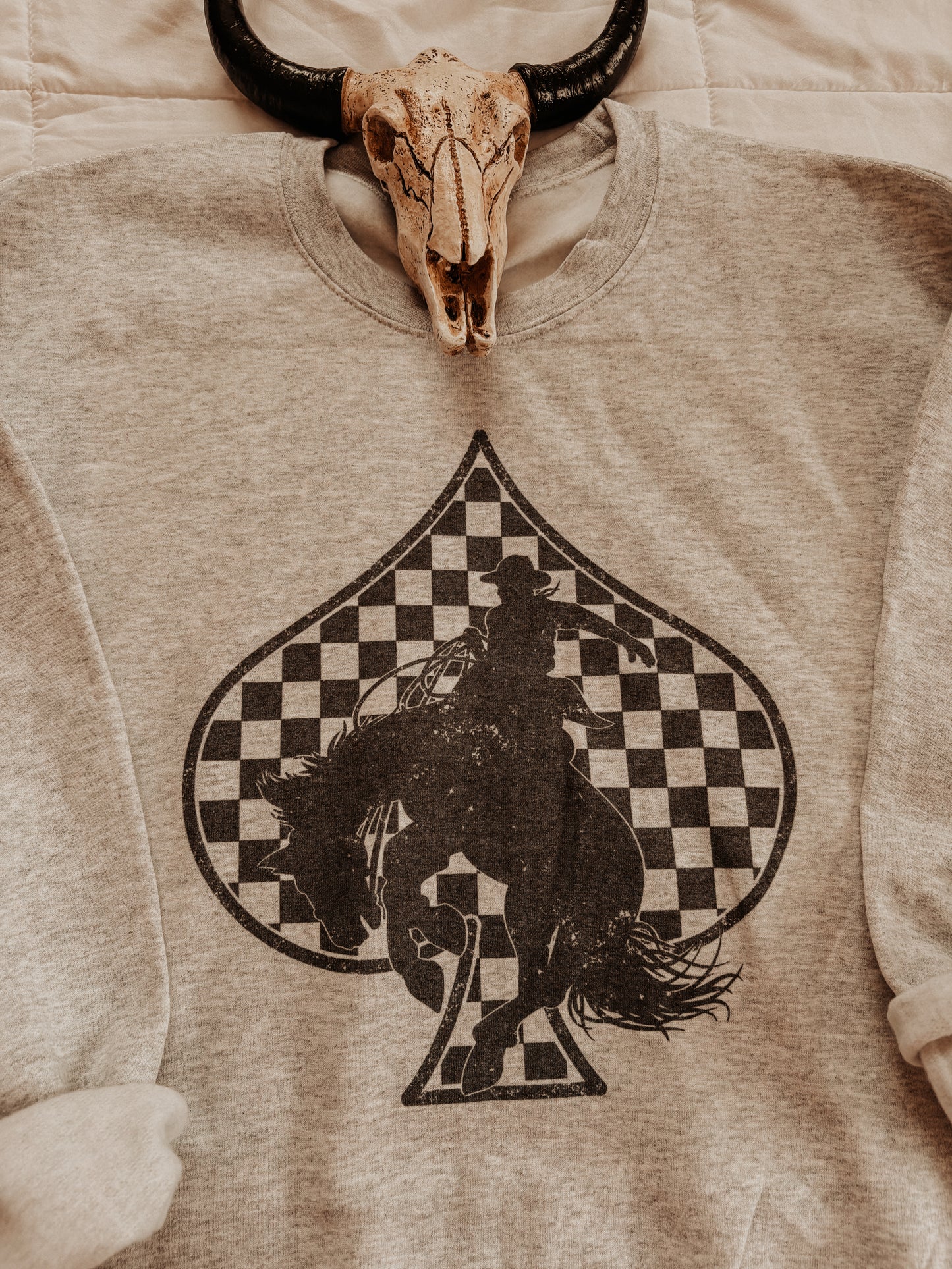 Checkered Spade