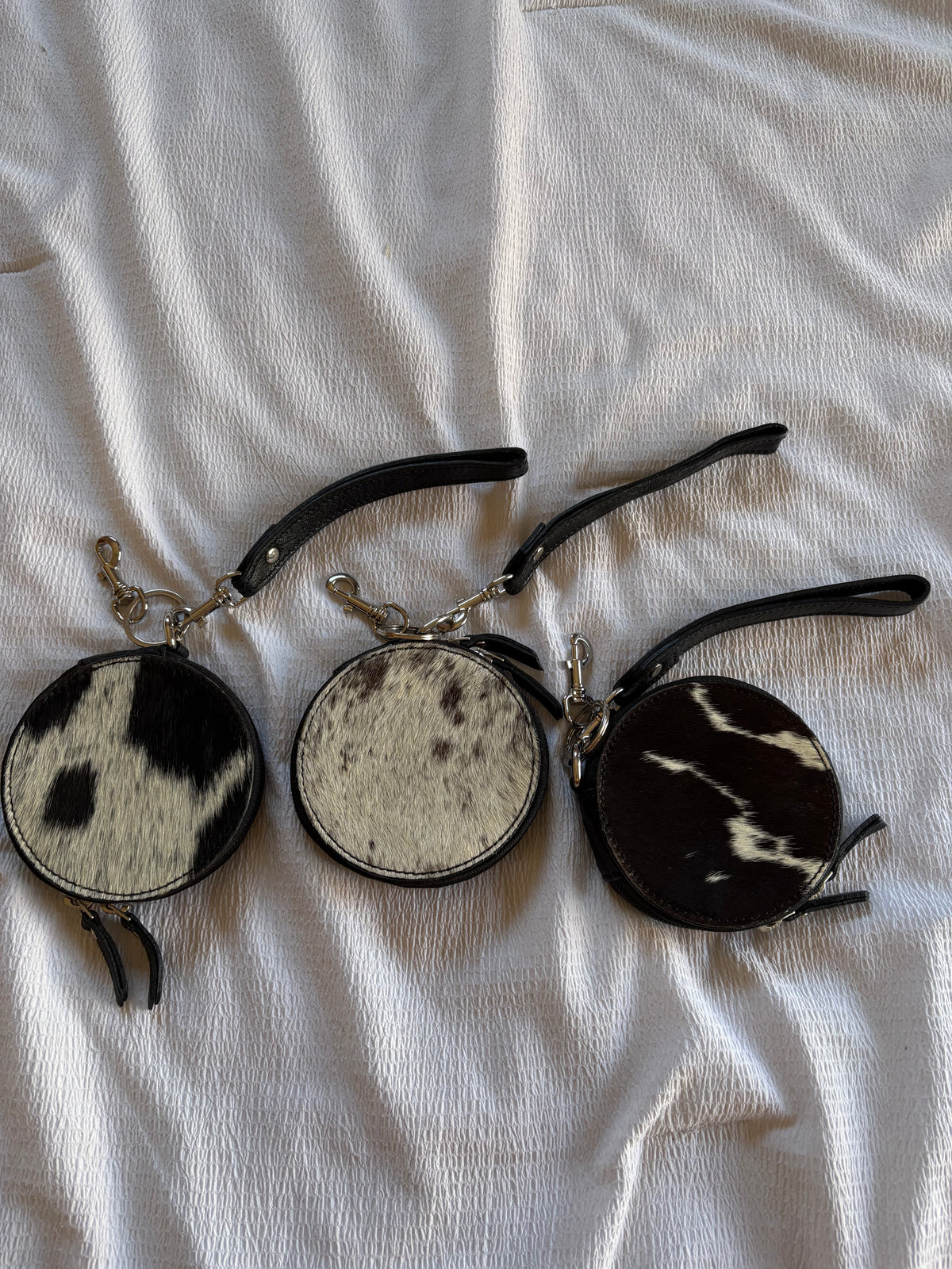 Cowhide Coin Purse
