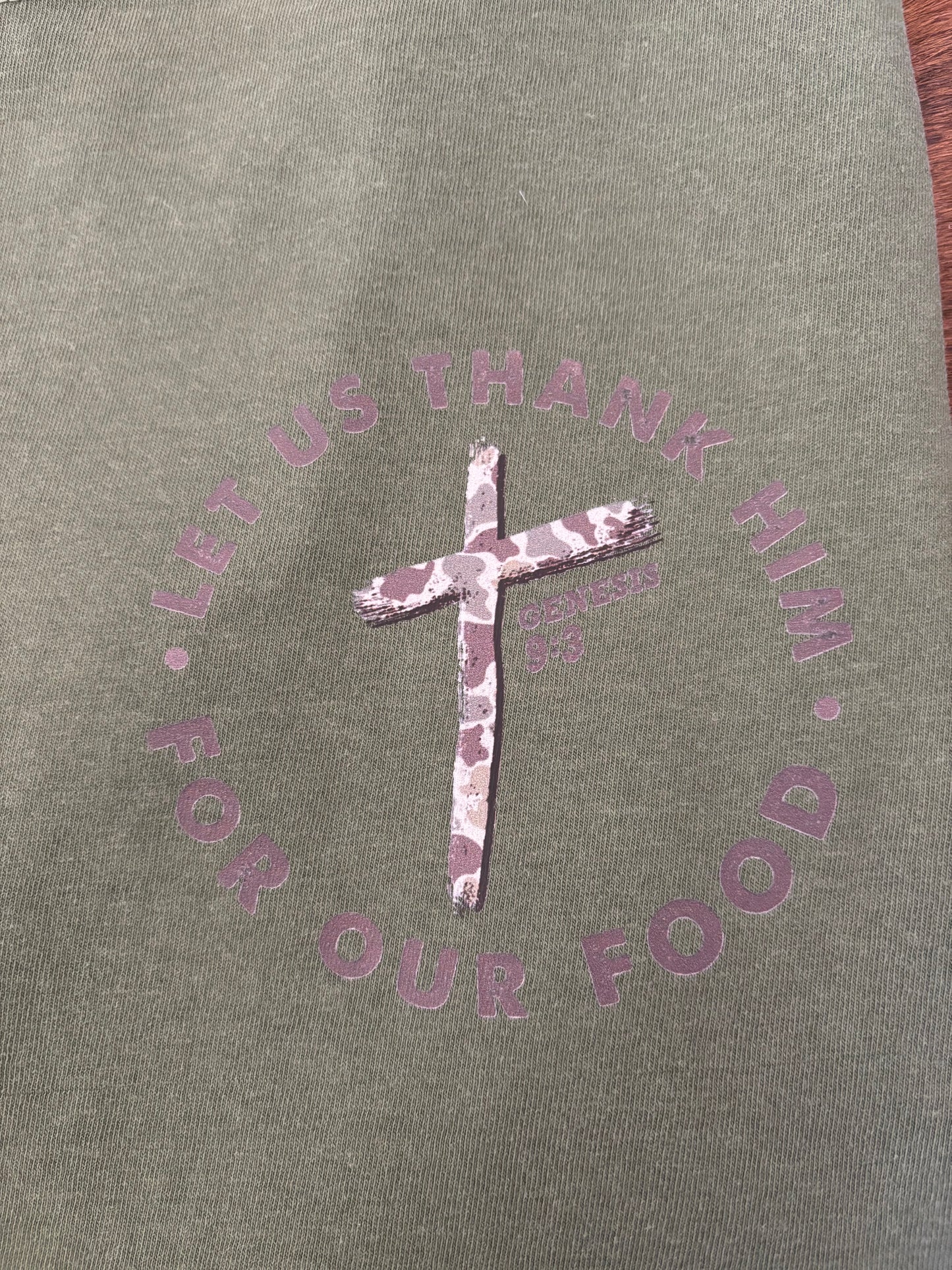 Let Us Thank Him For Our Food