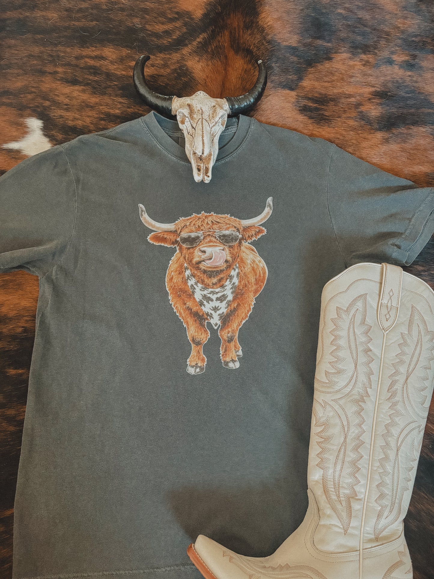 Sunglasses Highland Cow