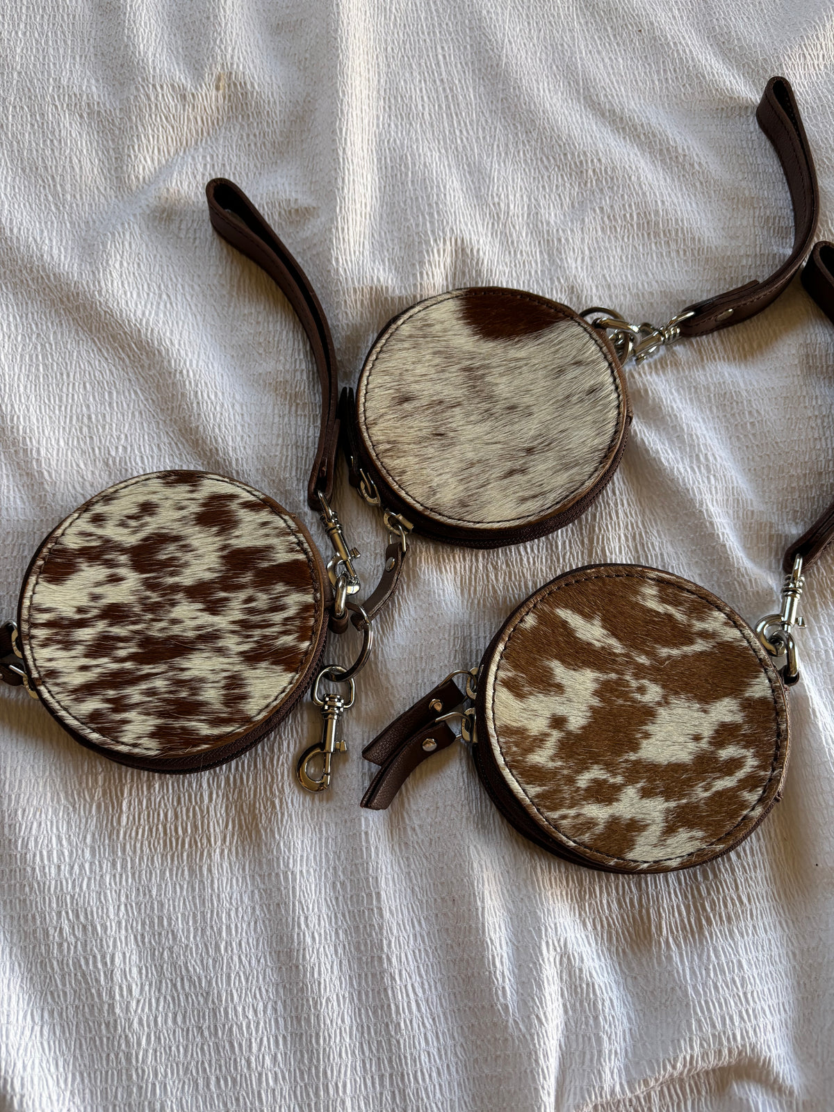 Cowhide Coin Purse