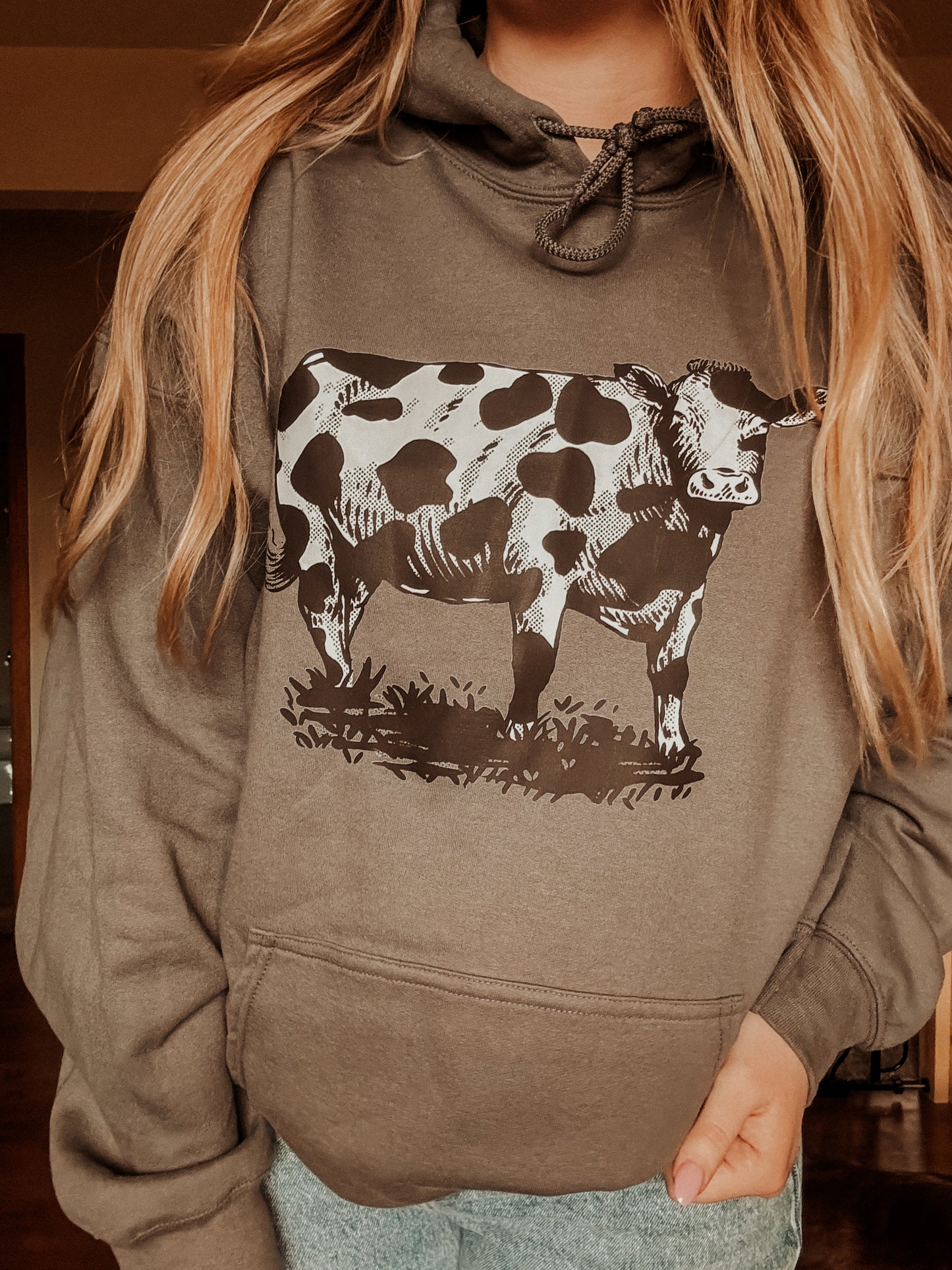 Cow Hoodie