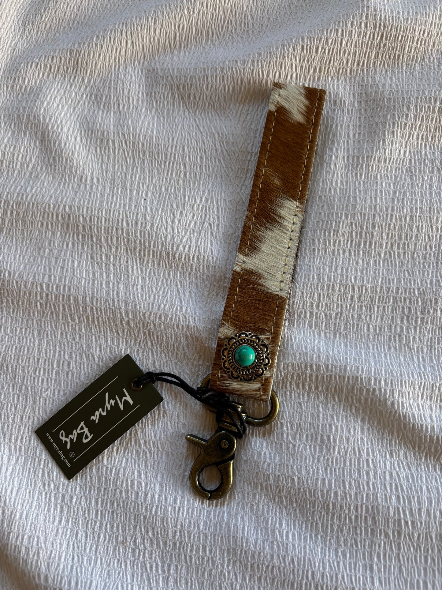 Cowhide Key Fob