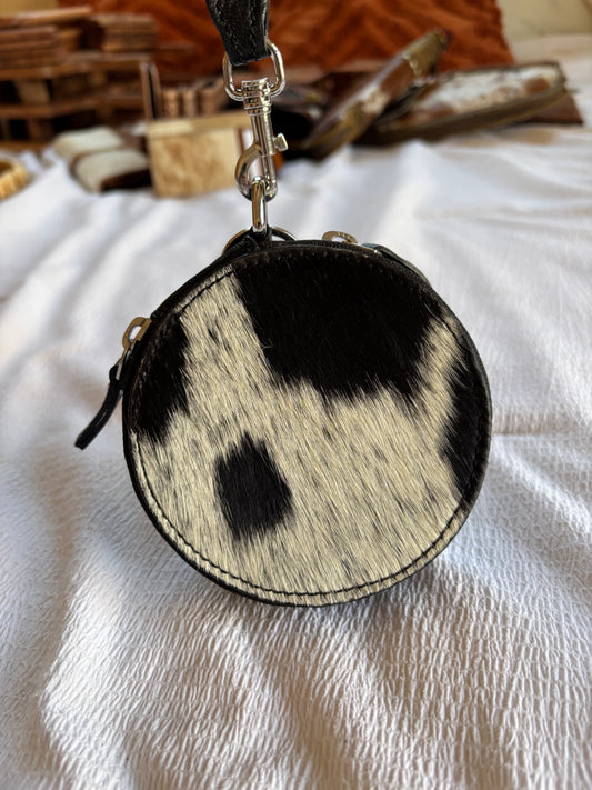 Cowhide Coin Purse