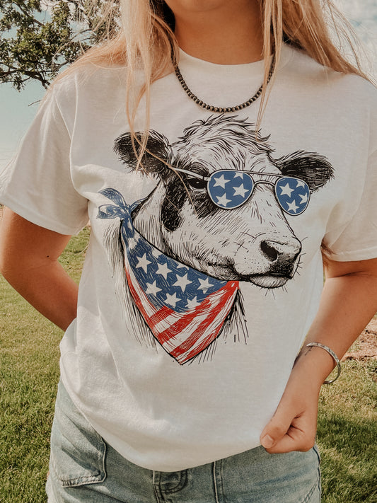 Patriotic Cow