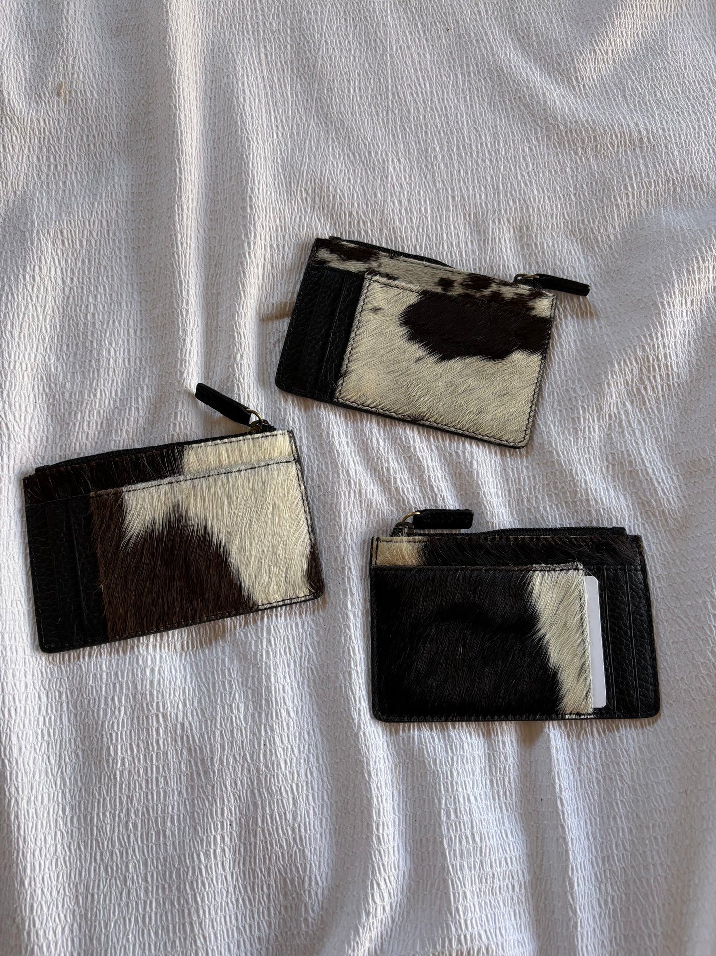 Cowhide Card Holder