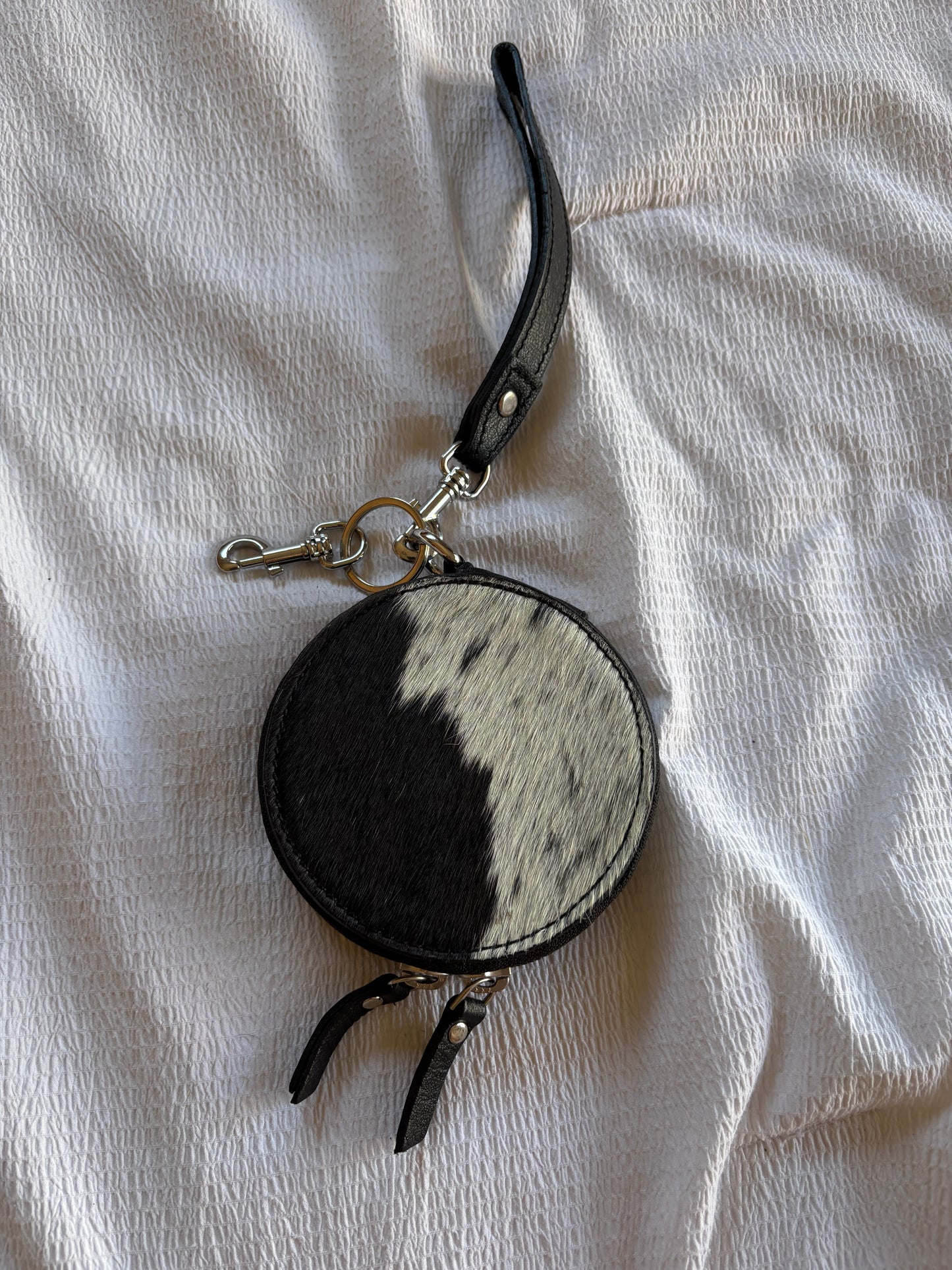 Cowhide Coin Purse
