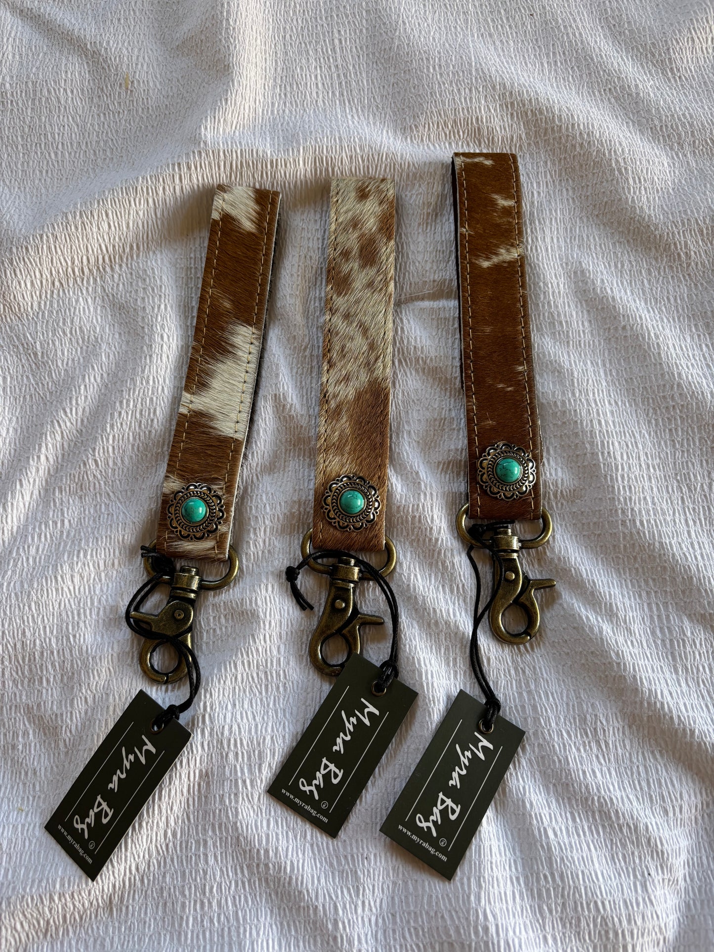 Cowhide Key Fob