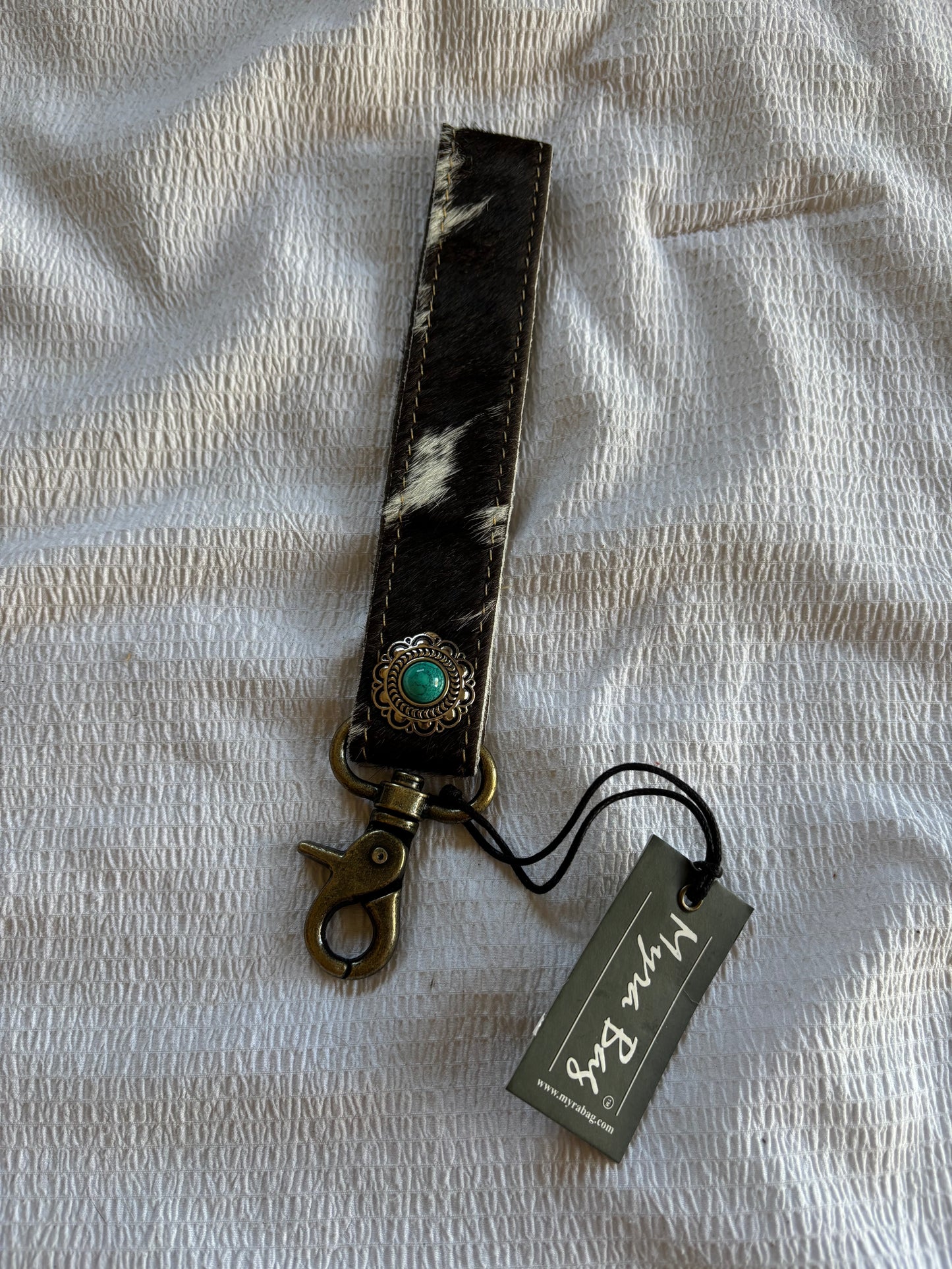 Cowhide Key Fob
