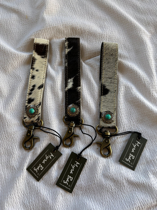 Cowhide Key Fob